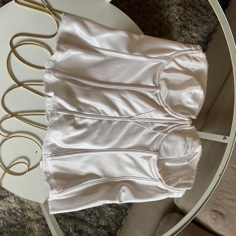 Dominique White Corset!